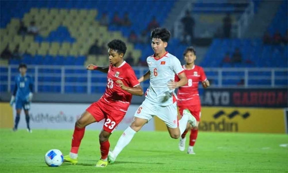 Việt Nam loại chủ nhà Indonesia ở giải U17 Đông Nam Á